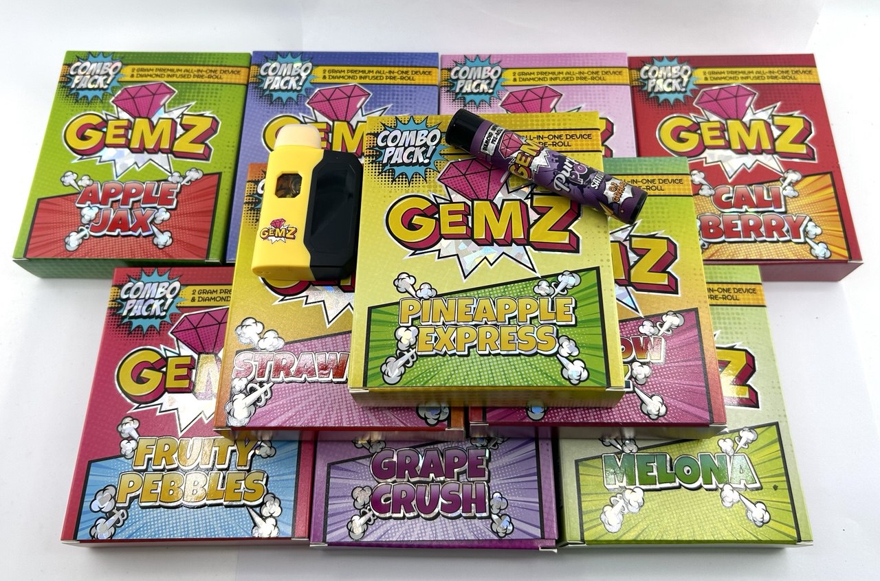 Gemz Disposables + Bonus Hash Hole FD#2763